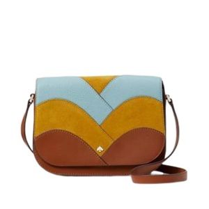 Kate Spade Nadine Patchwork Medium Flap Bag